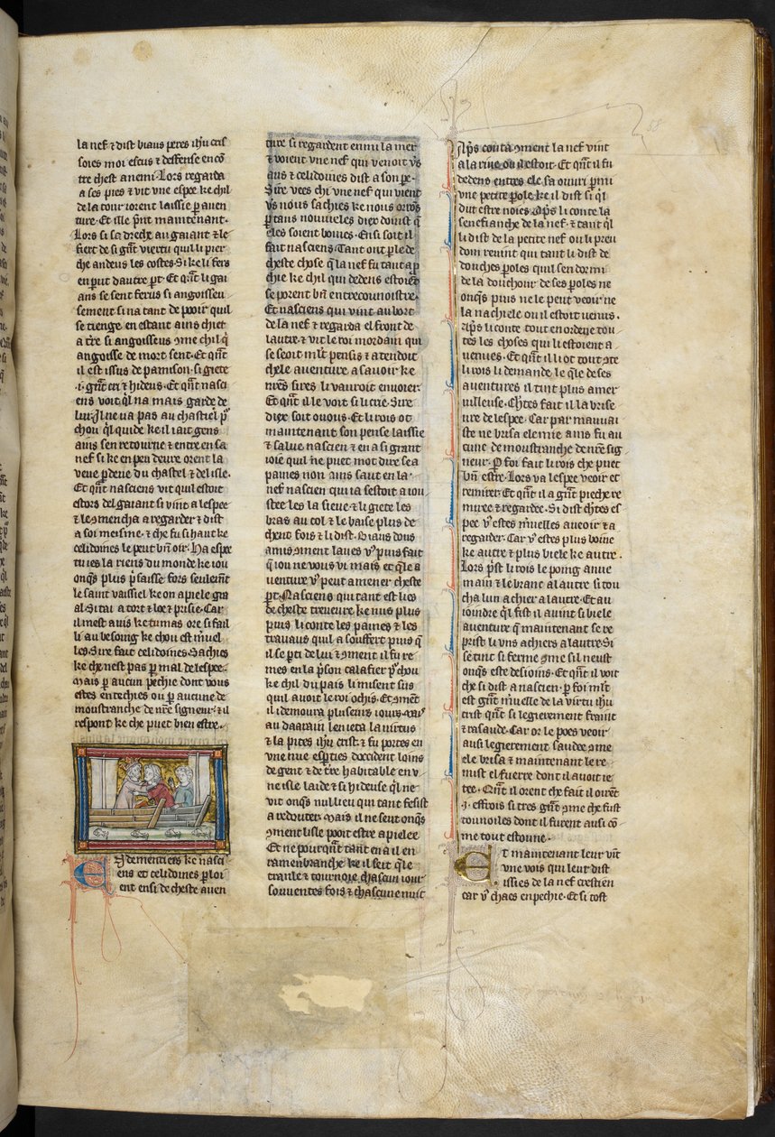Kraliyet MS 14 E. III, f.58r, 