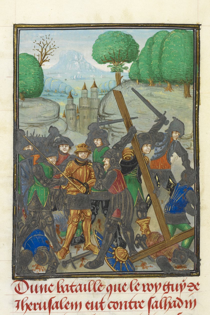 Kraliyet MS 15 E I, f. 433v, Guy of Lusignan