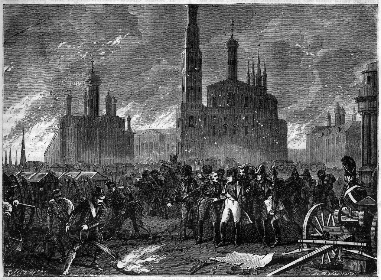 Rusya Harekatı 1812 - General Jean Ambroise Baston de Lariboisiere, patlama tehlikesi nedeniyle Napolyon