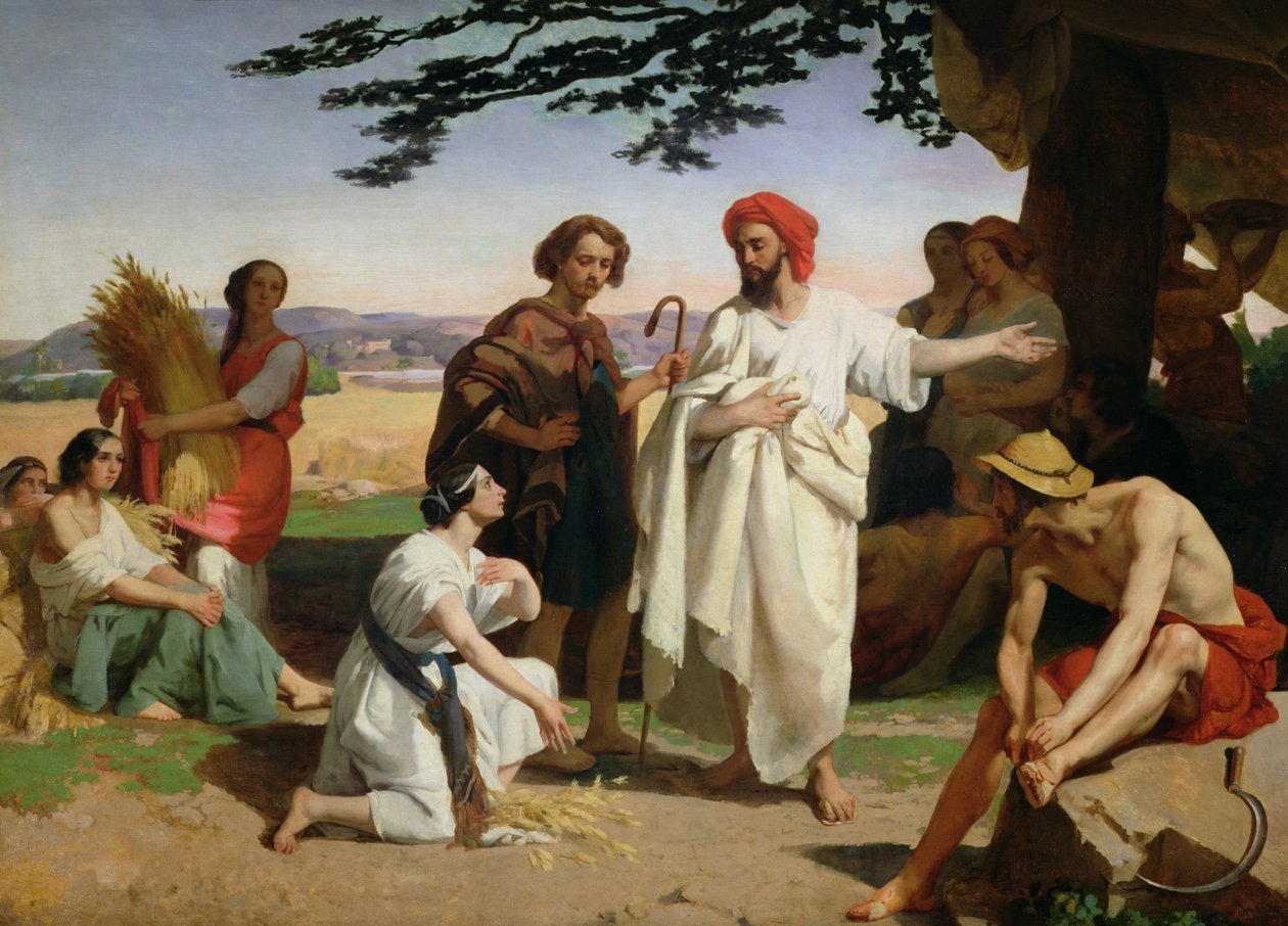 Rut ve Boaz by French School