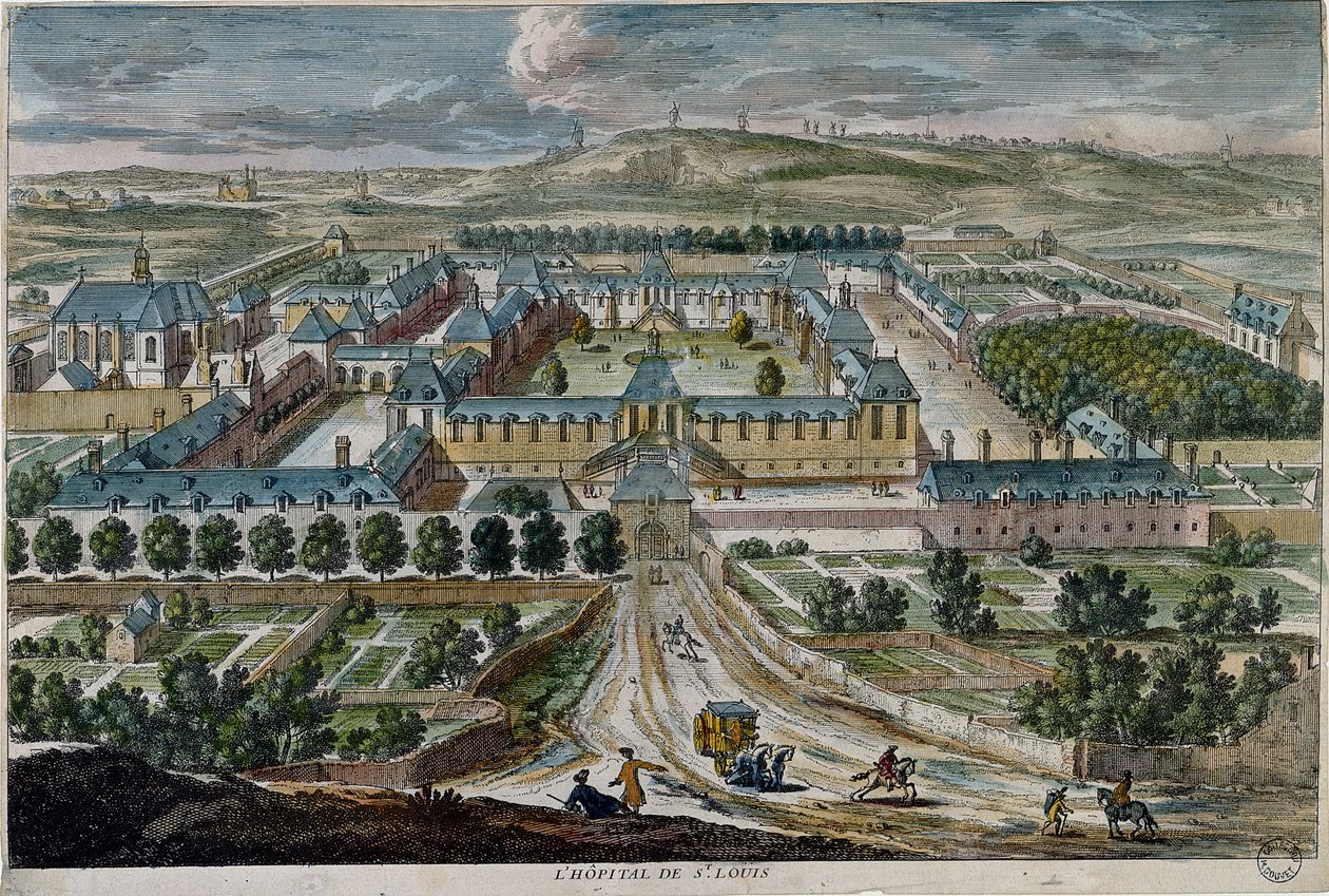 Saint-Louis Hastanesi by French School
