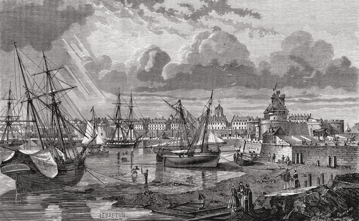18. yüzyılda Saint Malo, Louis Blanc (1811-82) tarafından 