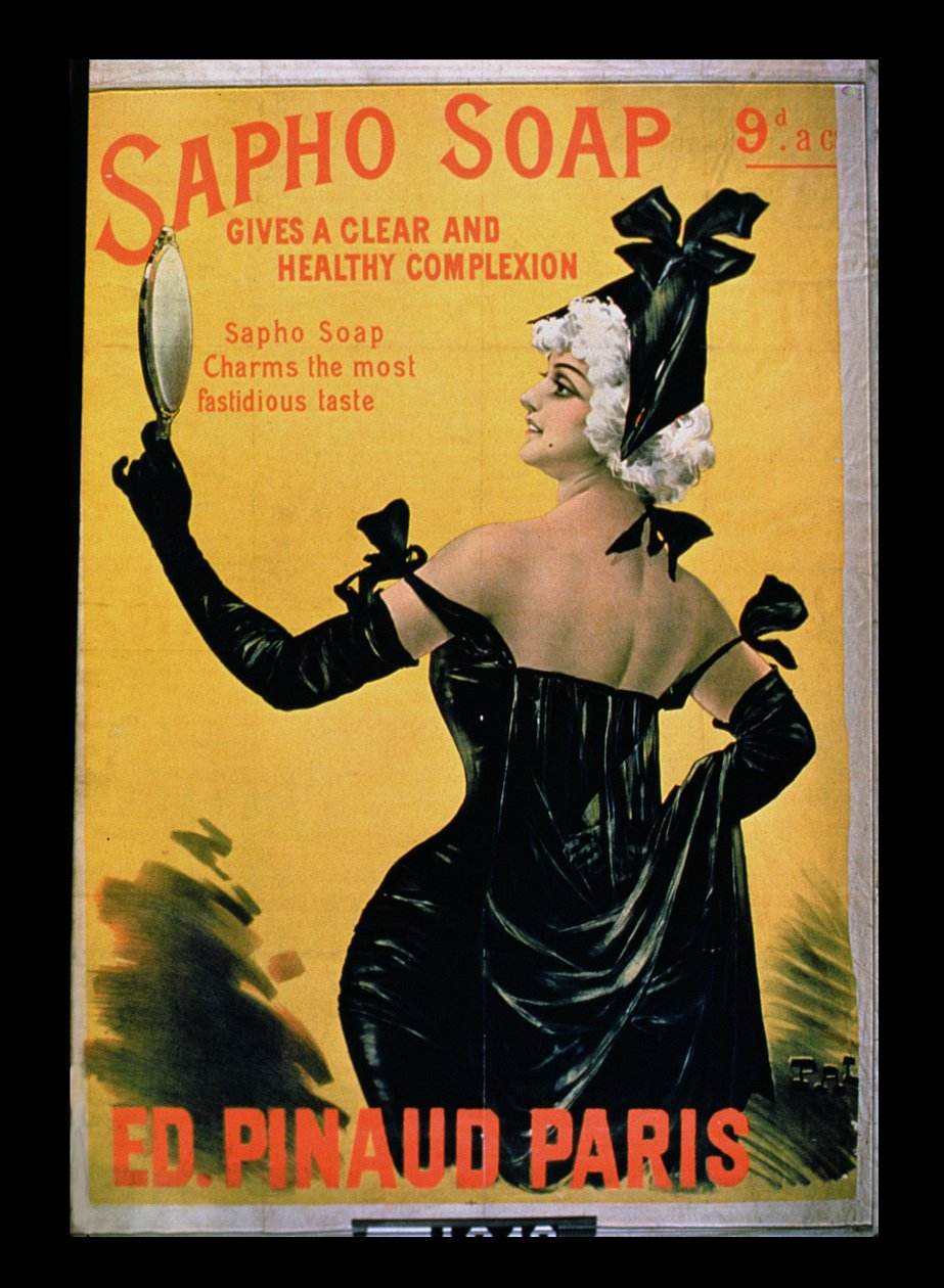 Sapho Soap - Berrak ve Sağlıklı Bir Cilt Verir, Pinaud Editions, Paris by French School