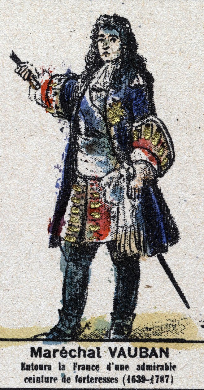 Sébastien Le Prestre de Vauban (1633-1707), Fransa mareşali. “” Galeriede Kings and Queens of France ve 1643