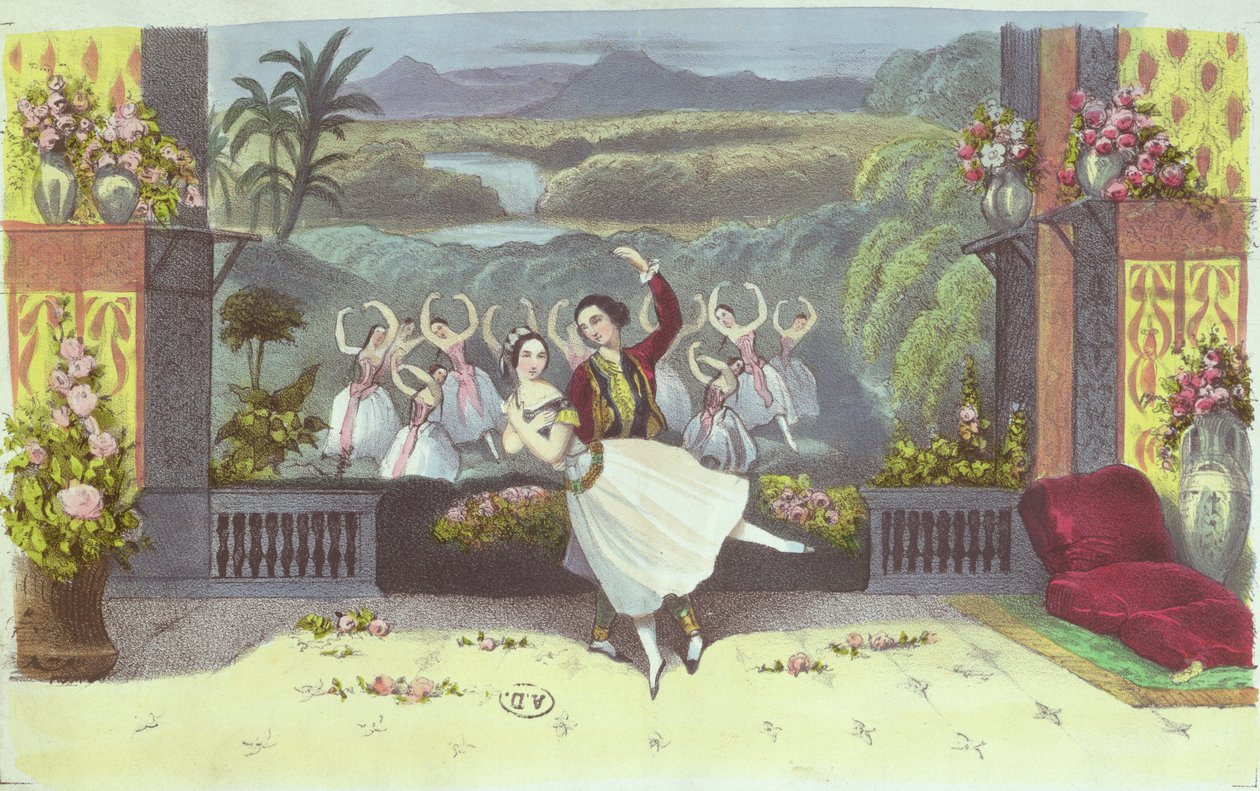 Jean Coralli (1779-1854) ve Theophile Gautier (1811-72) 1843 tarafından La Peri