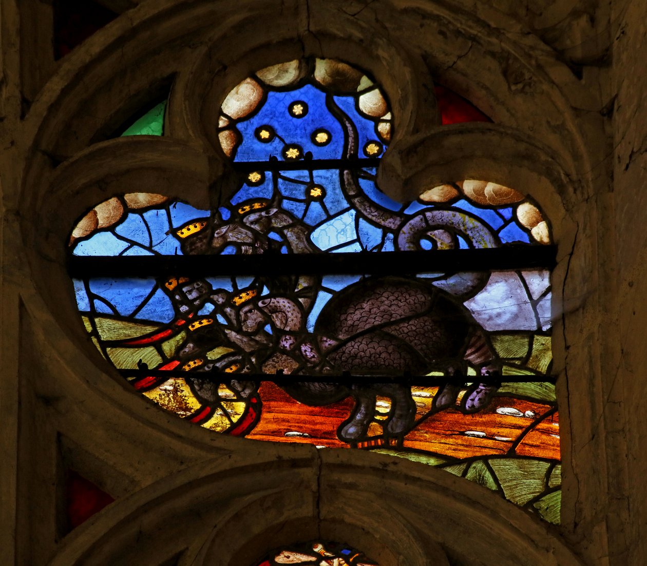Kıyametten Sahne: Yedi başlı canavar by French School