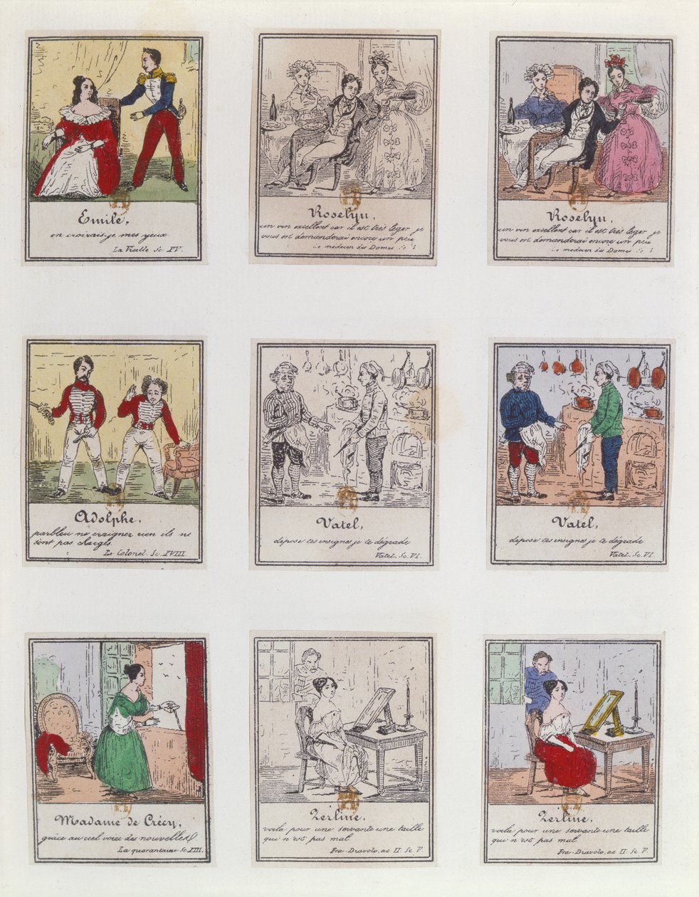 19. yüzyılın başlarından Paris Vaudeville ve Opera-Comique