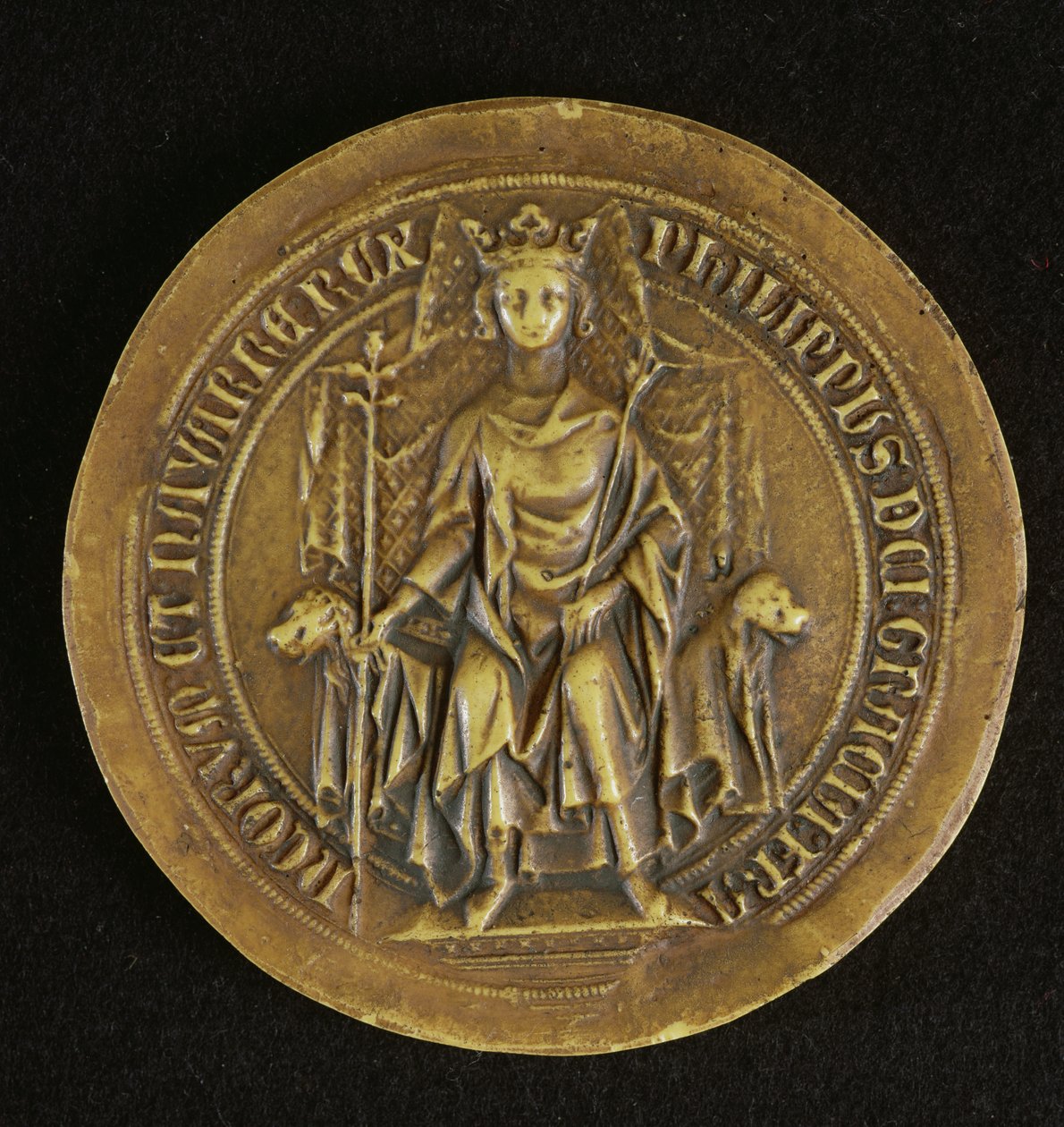Philippe V Mührü (1294-1322) Uzun, 1317 by French School