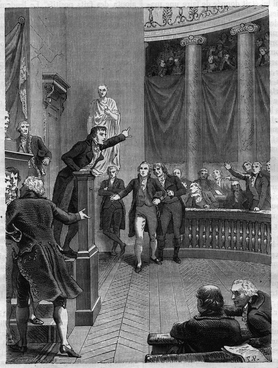 Seance du Tribunat: Benjamin Constant