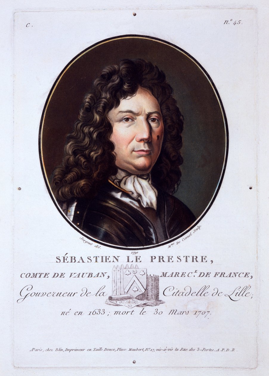 Sebastien le Prestre, Comte de Vauban, Portres of Great Men, şanlı Women and Unutulmaz Fransa