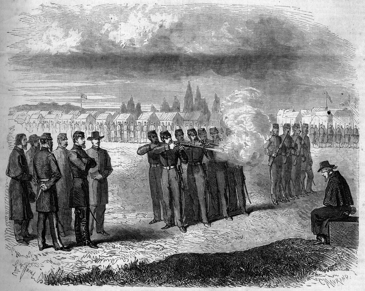Ayrılık Savaşı (1861 - 1865) veya Amerikan İç Savaşı by French School