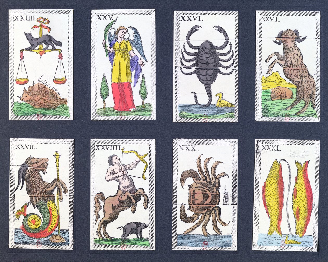 Astrolojik tarot kartlarının seçimi by French School