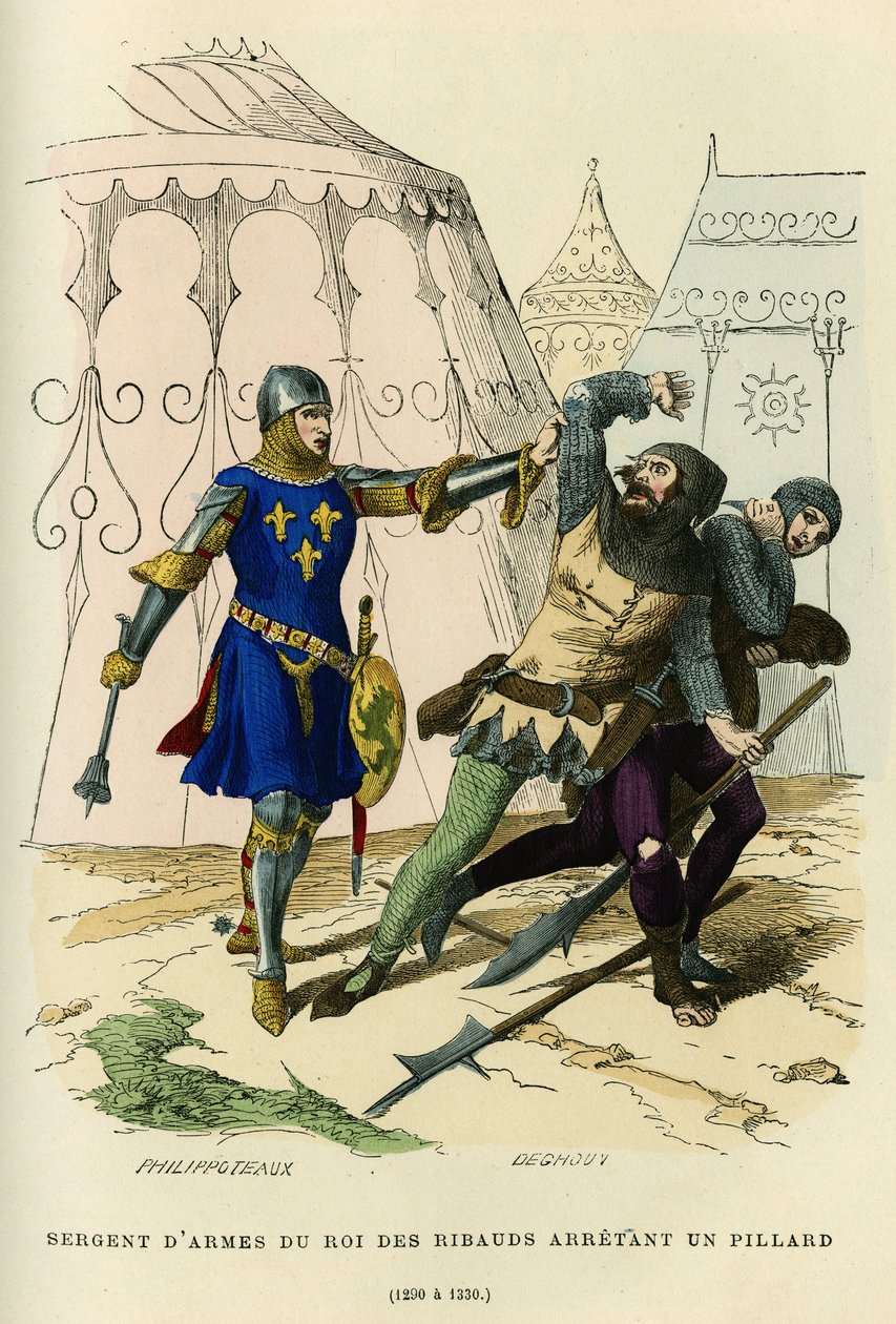 Ribaud kralının (1189 civarında Philippe Auguste (veya Fransa