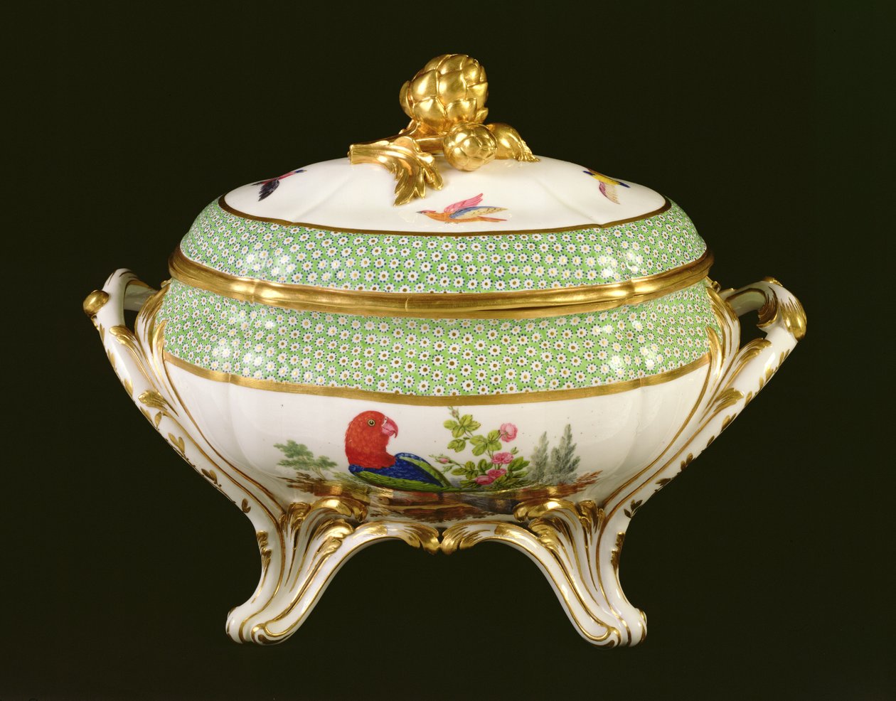Eden servisinden sevr tureen, ressamlar Pierre-Joseph Rosset