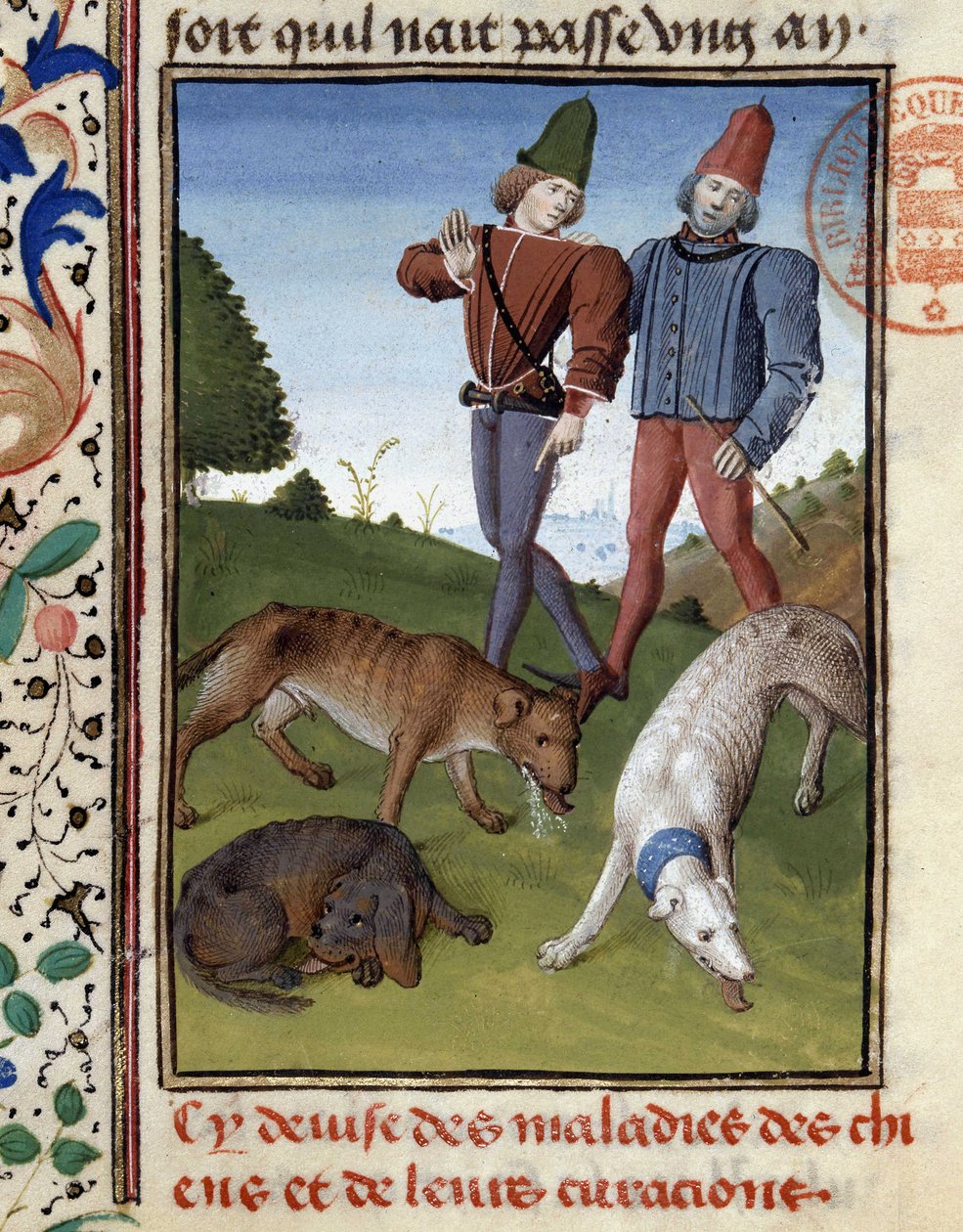 Hasta av köpekleri - “” Gaston Phoebus, Foix Kontu, Béarn Lordu