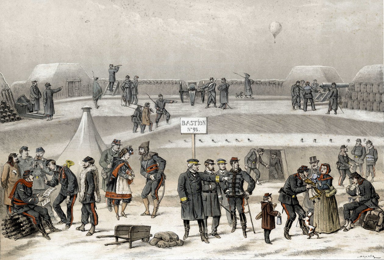1870-1871 savaşı sırasında 1870