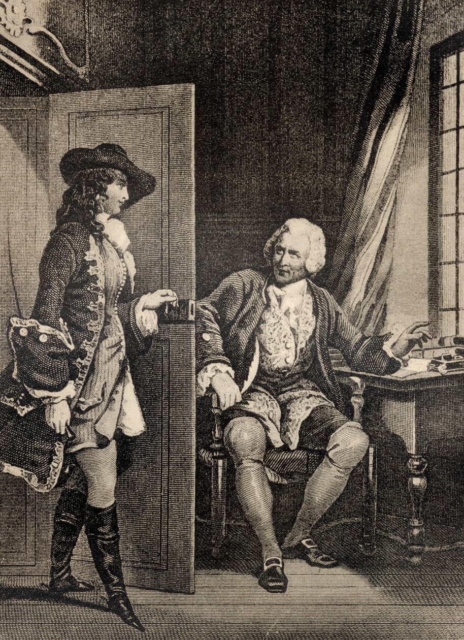 Sophie dHoudetot, Pierre Trahard