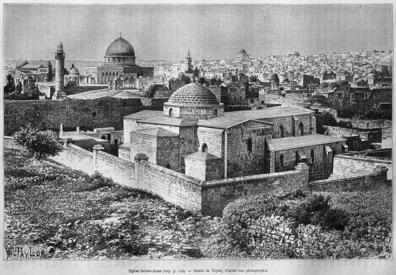 St. Ann Kilisesi ve Kaya Kubbesi, Tapınak Dağı, Bugün Suriye