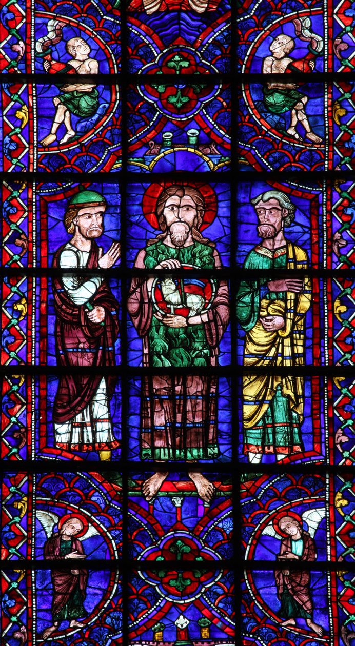 Agnus Dei ile St John Baptist (w106) by French School
