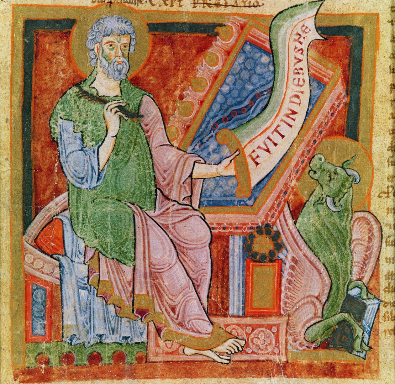 Aziz Luka Evangelist, 1120 by French School