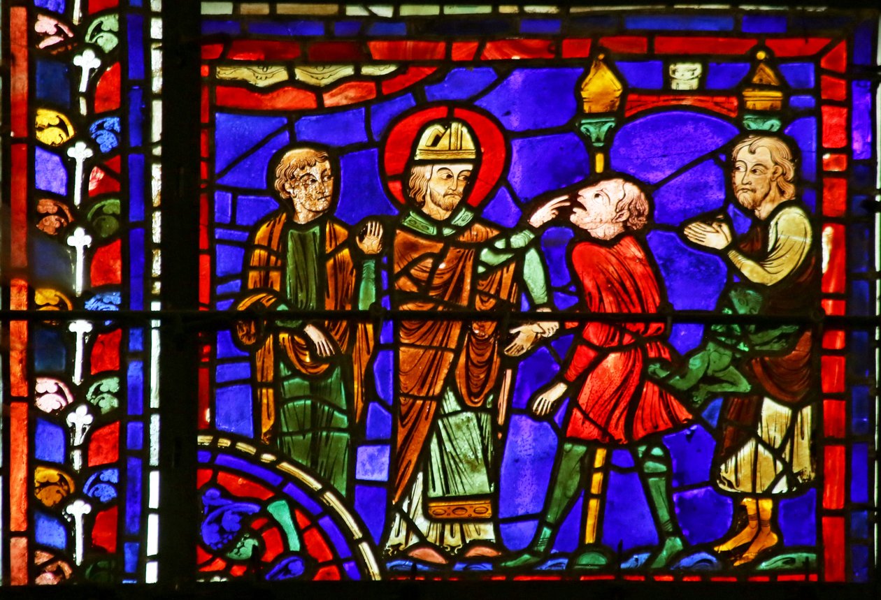 St. Martin Ele geçirilmiş bir ruhu iyileştirme, St. Martin
