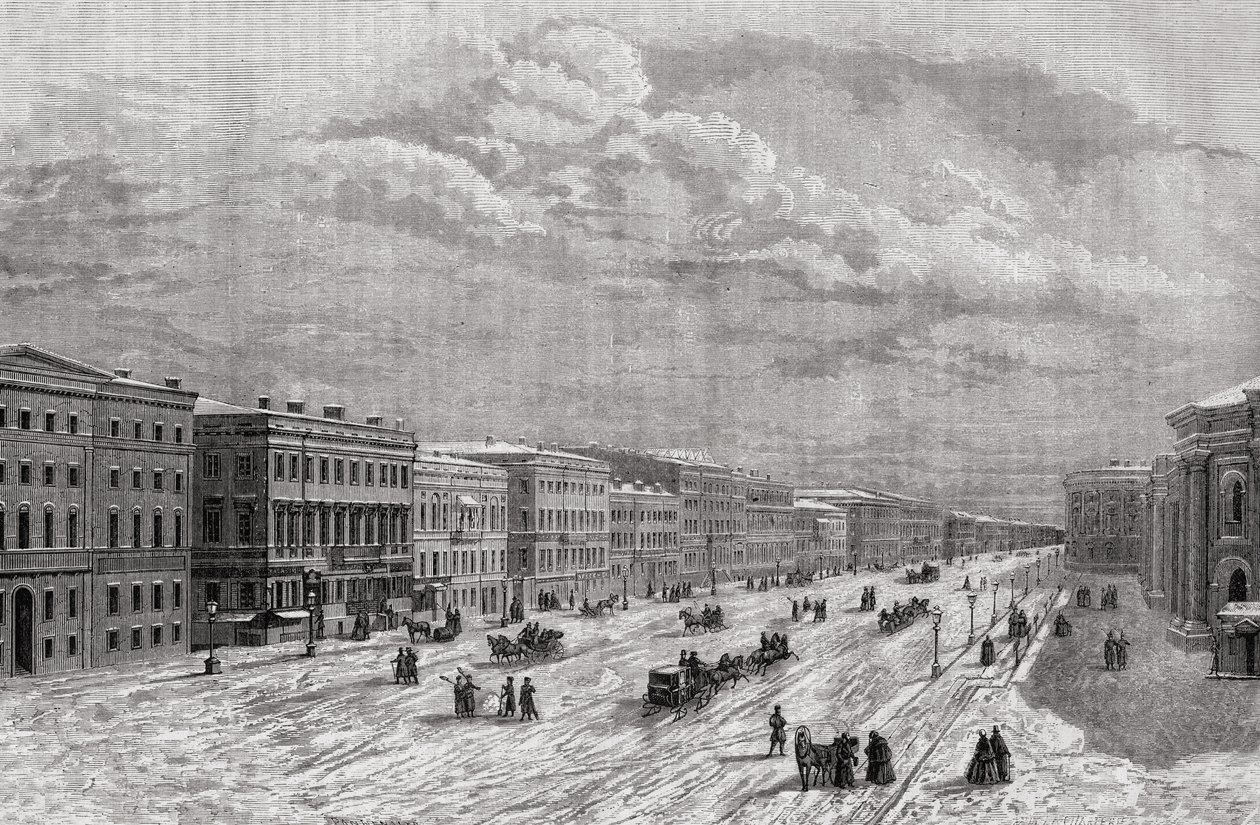 St. Petersburg, Russia in 1794, from 
