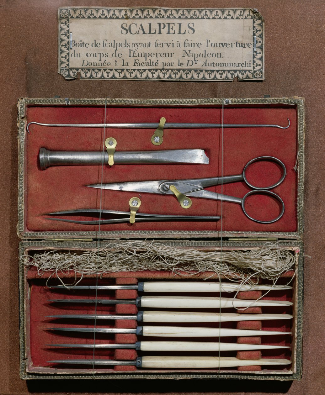 Doktor Antommarchi tarafından İmparator I. Napolyon