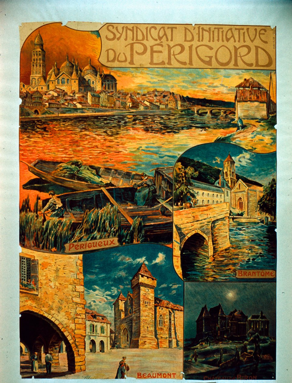 Périgord turizm ofisi, c.1900 by French School