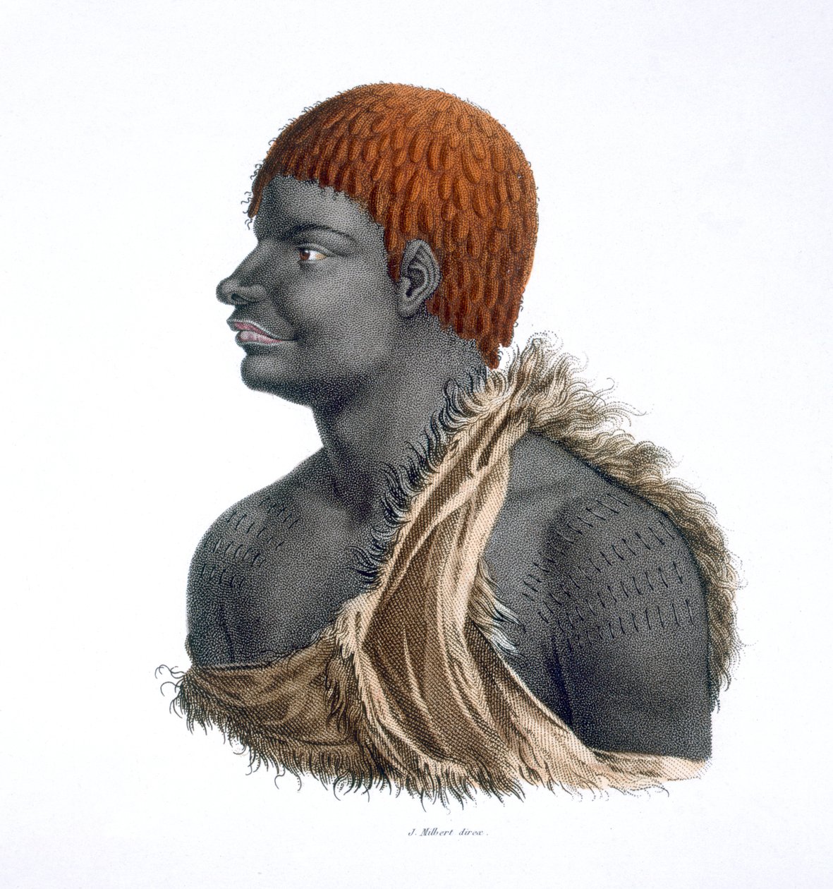 Tazmanya Aborjinleri, 1812 by French School