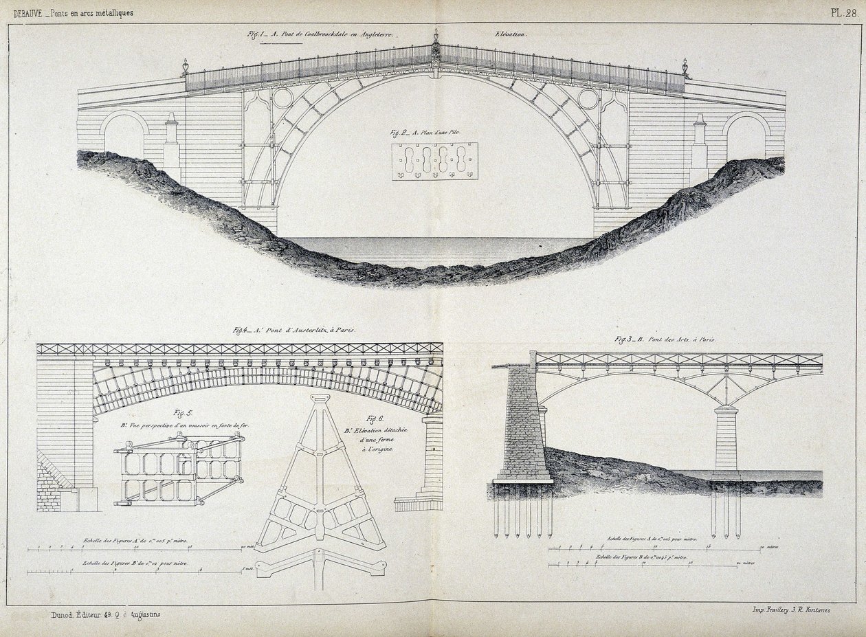 Coalbrookdale (1779, İngiltere), Austerlitz ve Paris