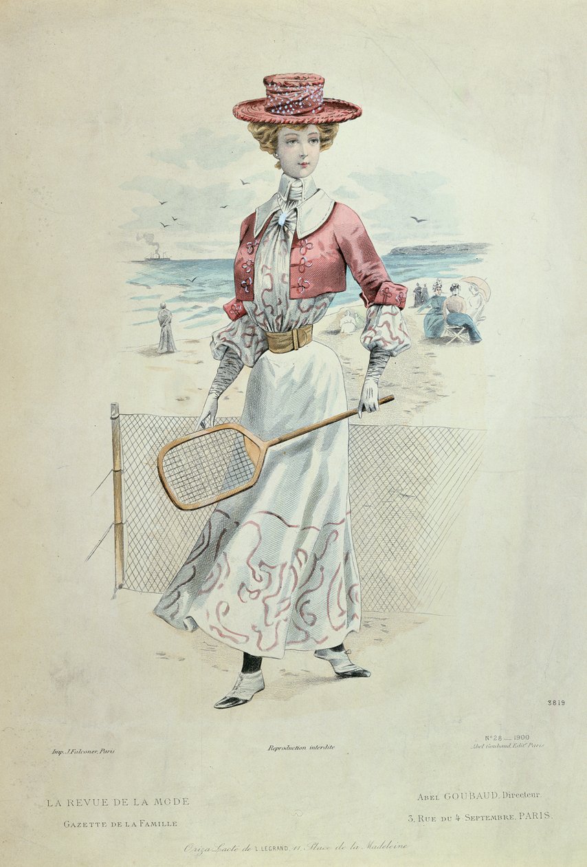 'La Revue de la Mode'dan Tenis Kıyafeti by French School