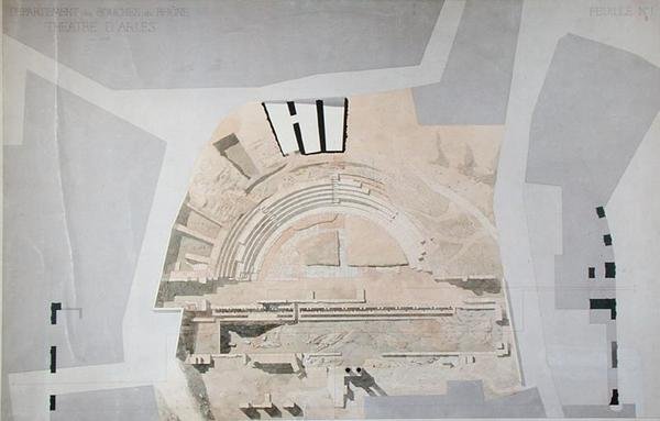 Arles Amfitiyatrosu by French School