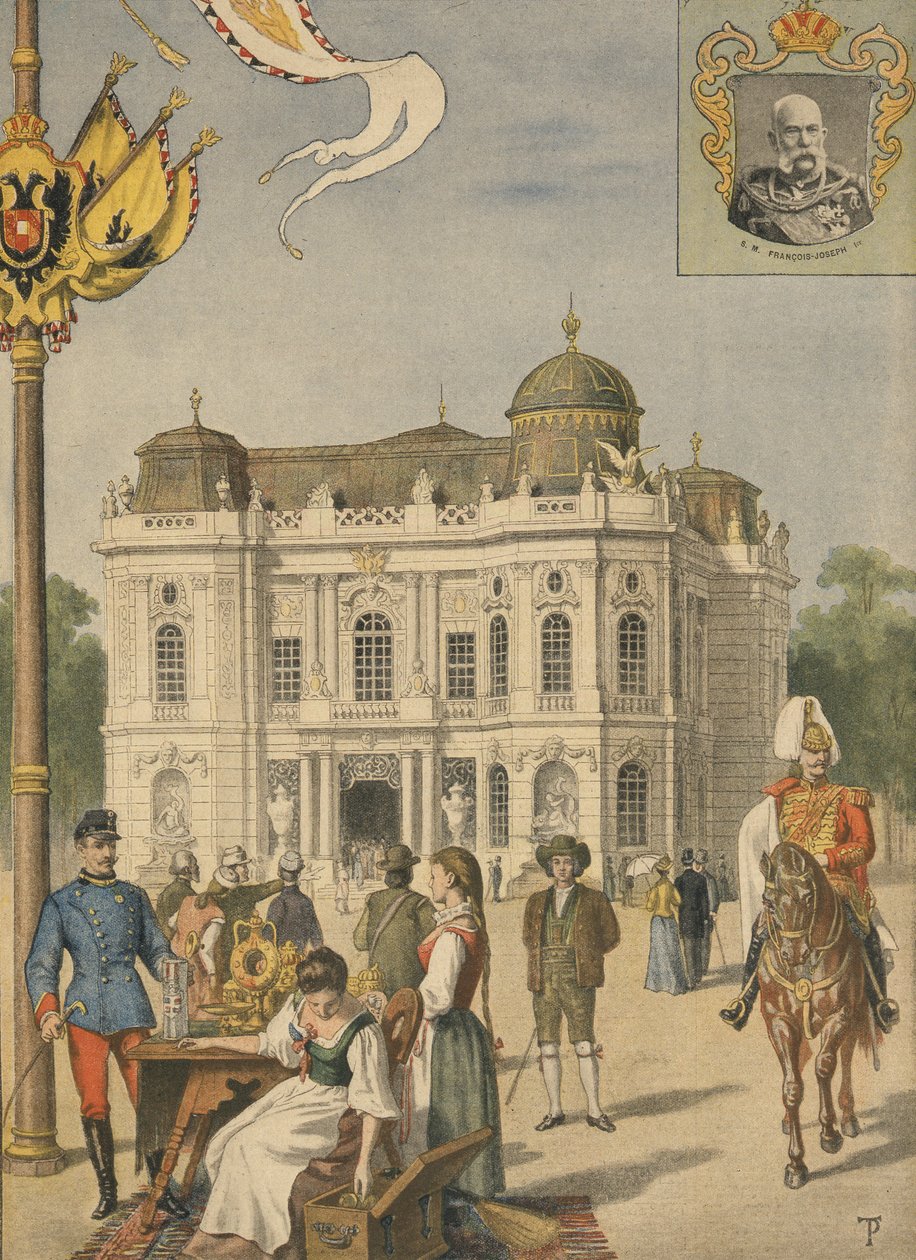1900 Evrensel Sergisindeki Avusturya Pavyonu, Paris, Le Petit Journal
