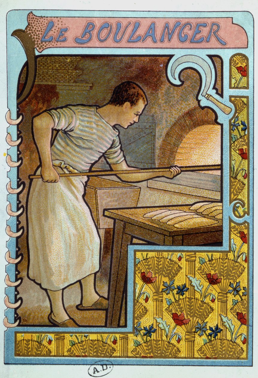 Fırıncı, 1899 by French School