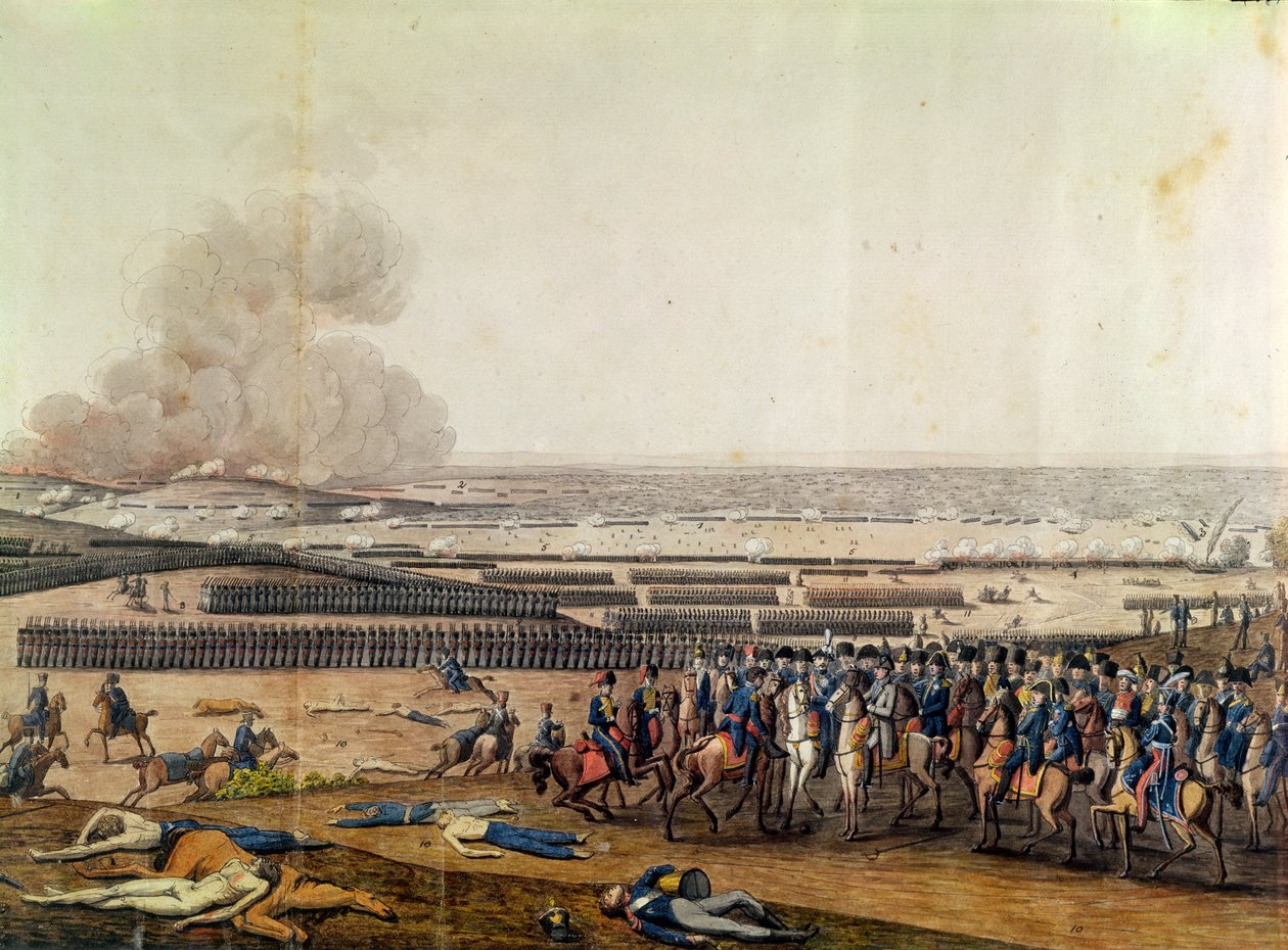 Moskova Savaşı, 7 Eylül 1812 (detay) by French School