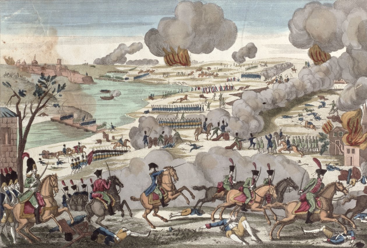 Wagram Savaşı, 6 Temmuz 1809 by French School