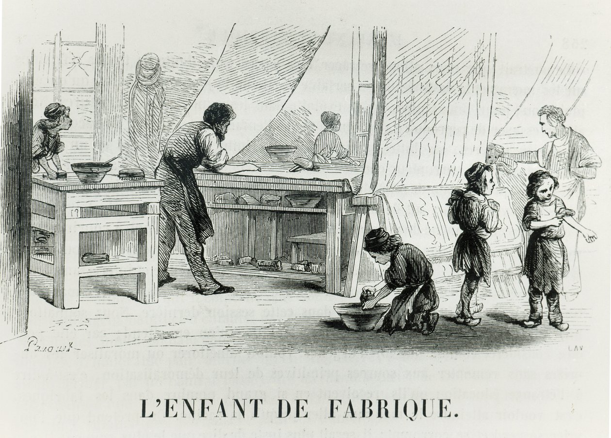 Fabrikanın Çocuğu, c. 1842 by French School