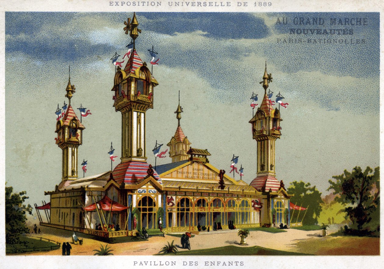 Çocuk Köşkü, Paris Batignolles. by French School