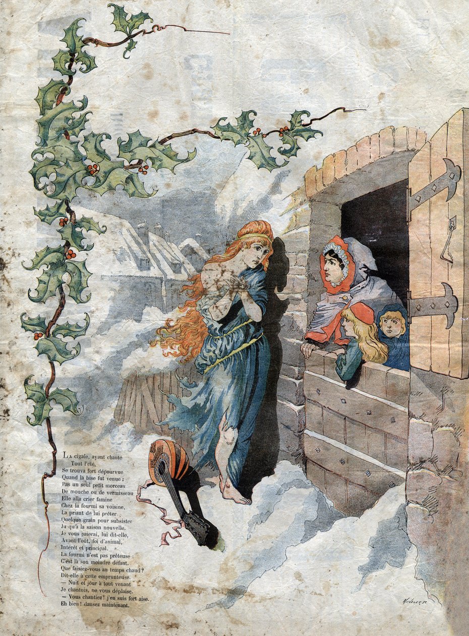 Cigale ve Karınca. Jean de La Fontaine