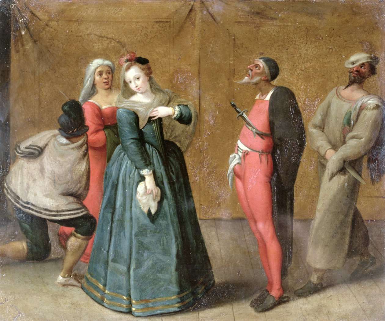 Commedia dellArte Şirketi (ayrıca bkz. 231072) by French School