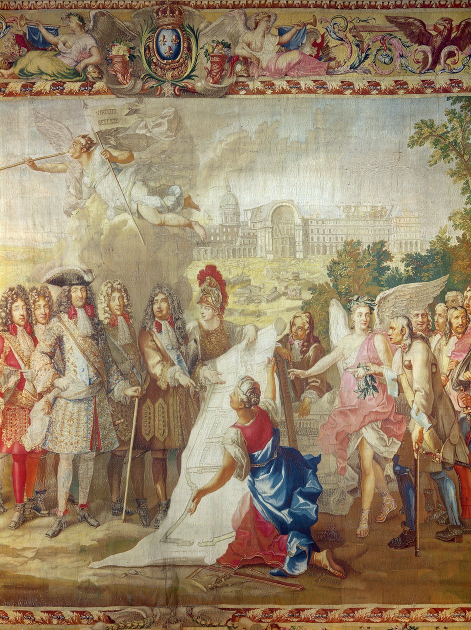 Adam Frans Van der Meulen (1632-90) ve Charles Le Brun (1619-90) Gobelins Atölyesi