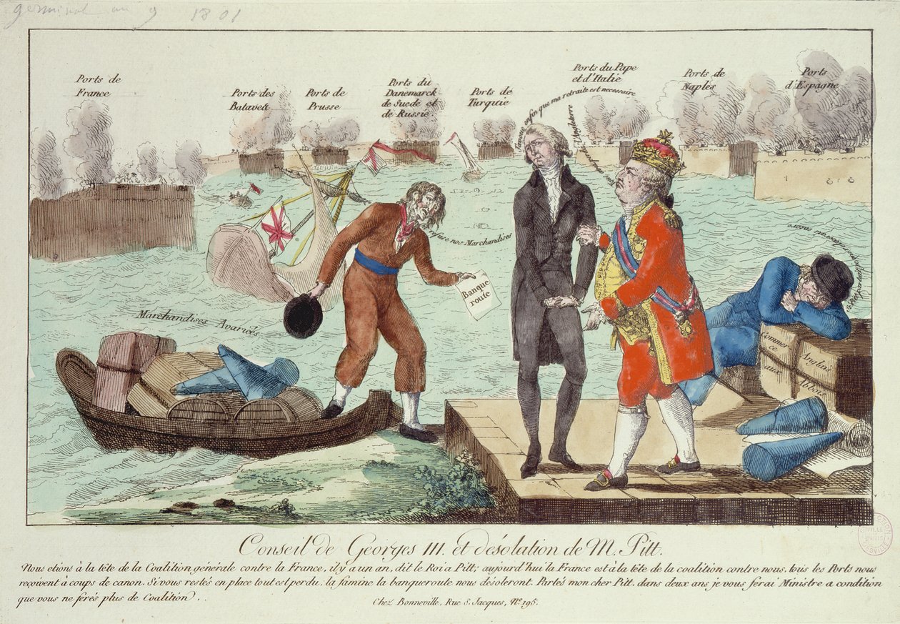 George Konseyi (1738-1820) ve Genç William Pitt