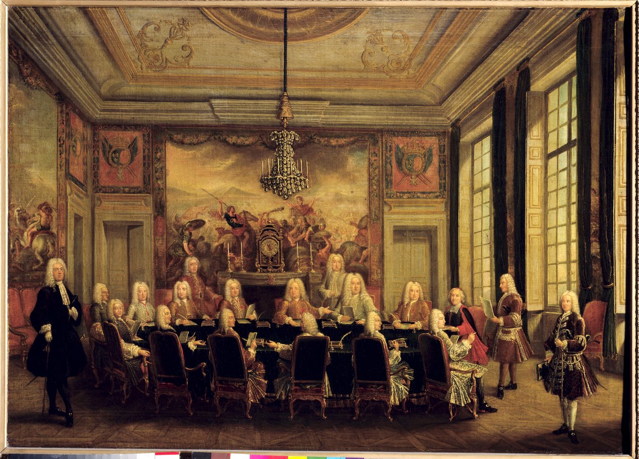 Louis XV Azınlığı için Naiplik Konseyi (1710-74) by French School