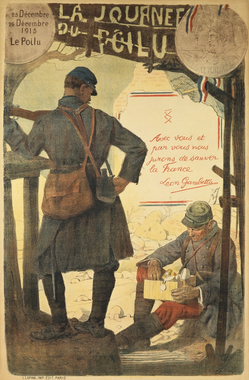 Poilu Günü, 25-26 Aralık 1915, 1915 by French School