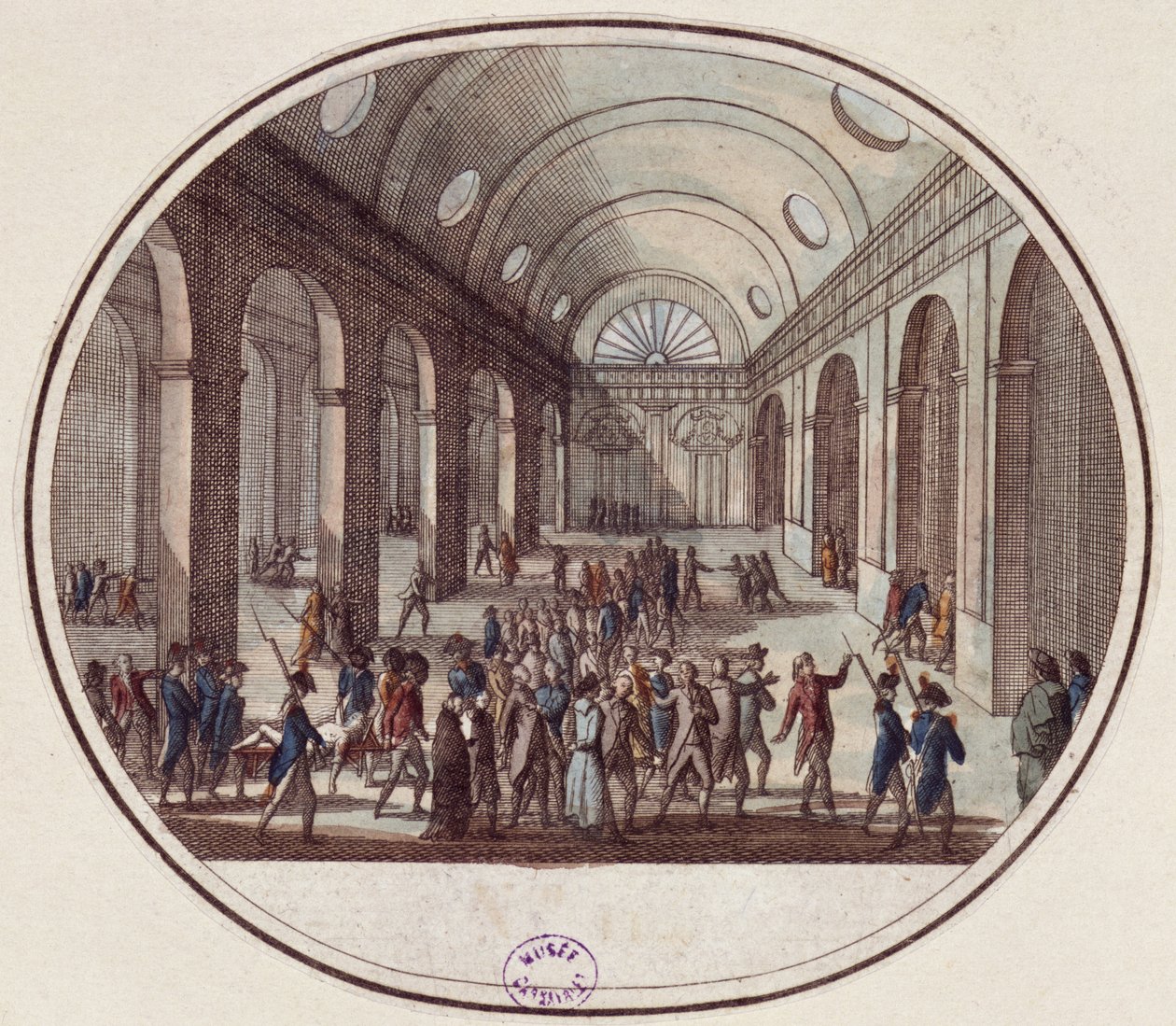 21 Girondist Milletvekilinin Ölümü, 31 Ekim 1793 (10 Brumaire Yıl 2) by French School