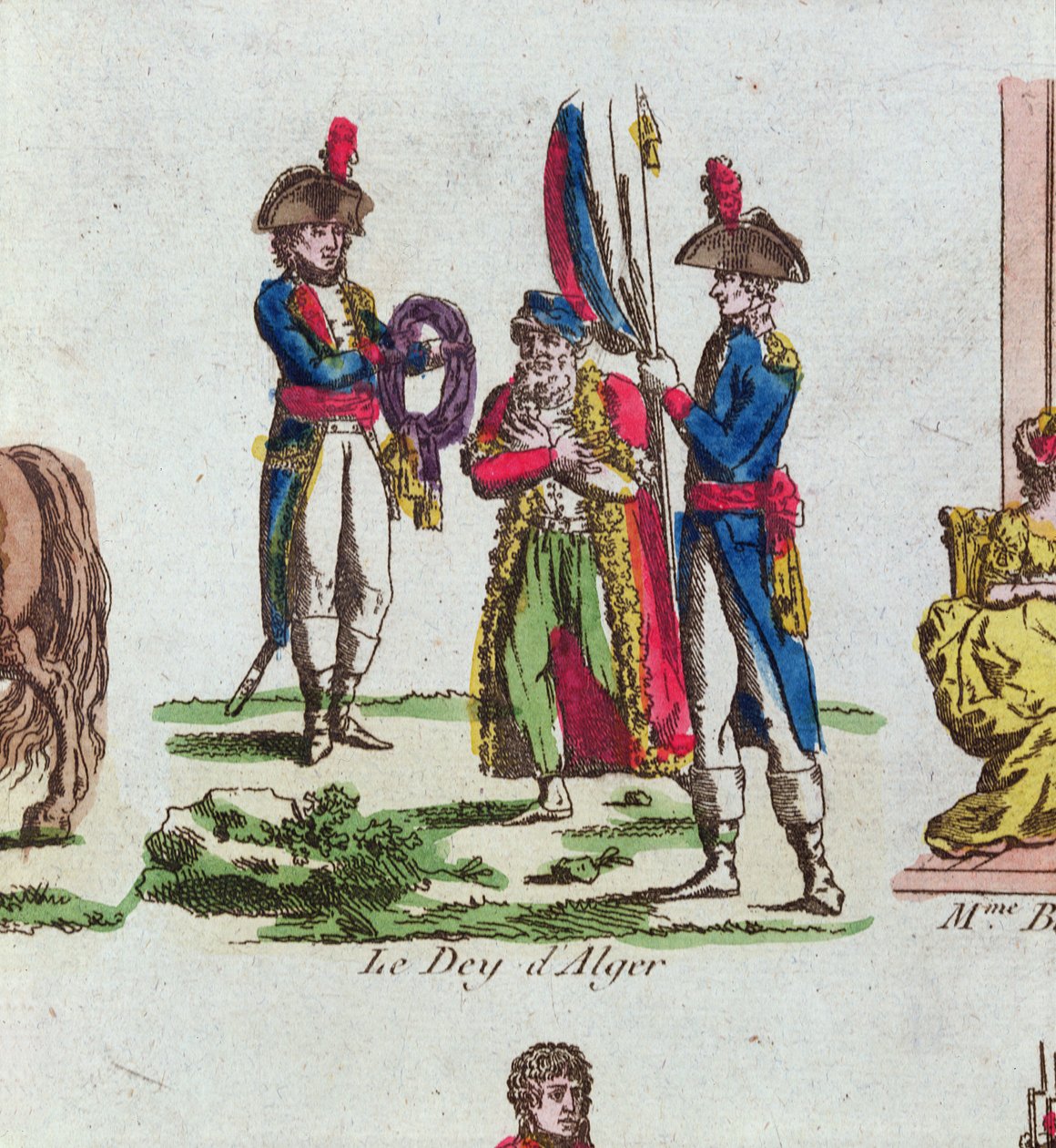 Cezayir Dey, 1799 by French School