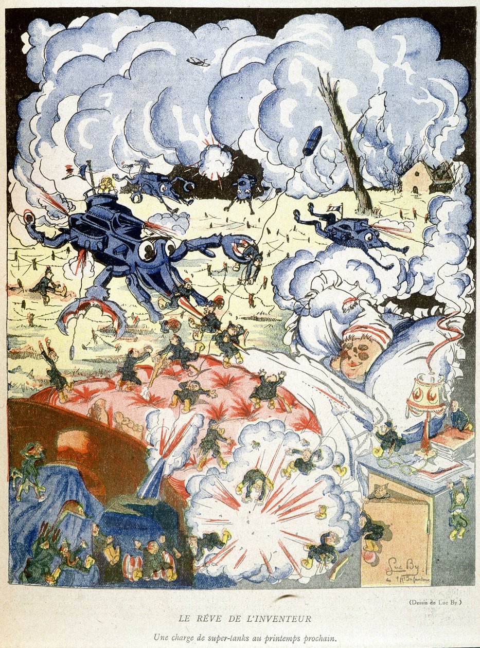 Mucidin Rüyası - 25/10/1917 tarihli “Süngü”de. by French School