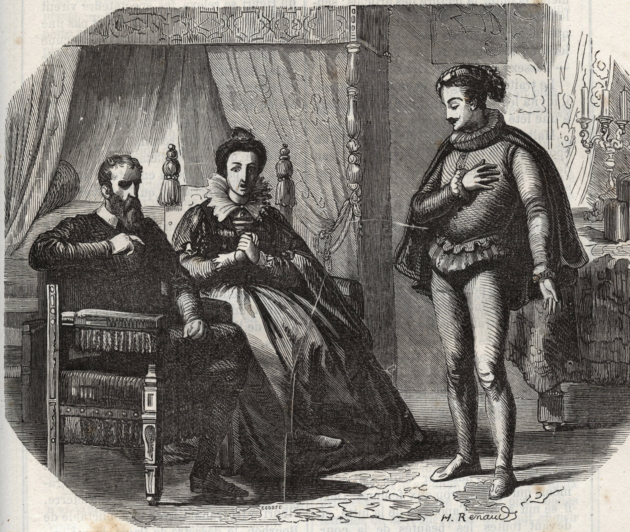 Cleves Düşesi, Juliers ve Berg Düşesi Mary von Julich (1491-1543), kızı Anne of Cleves (1515-1557) ile İngiltere Kralı Henry VIII (1491-1547) arasındaki evliliğin sona erdiğini öğrenir. ) 1540
