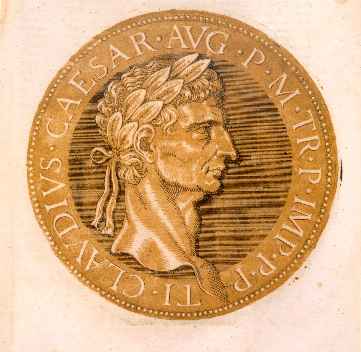 İmparator Claudius Sezar by French School