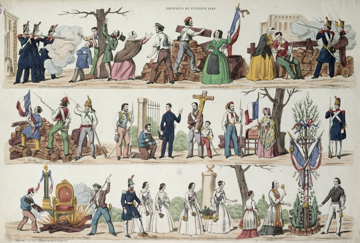 Şubat 1848 Olayları by French School
